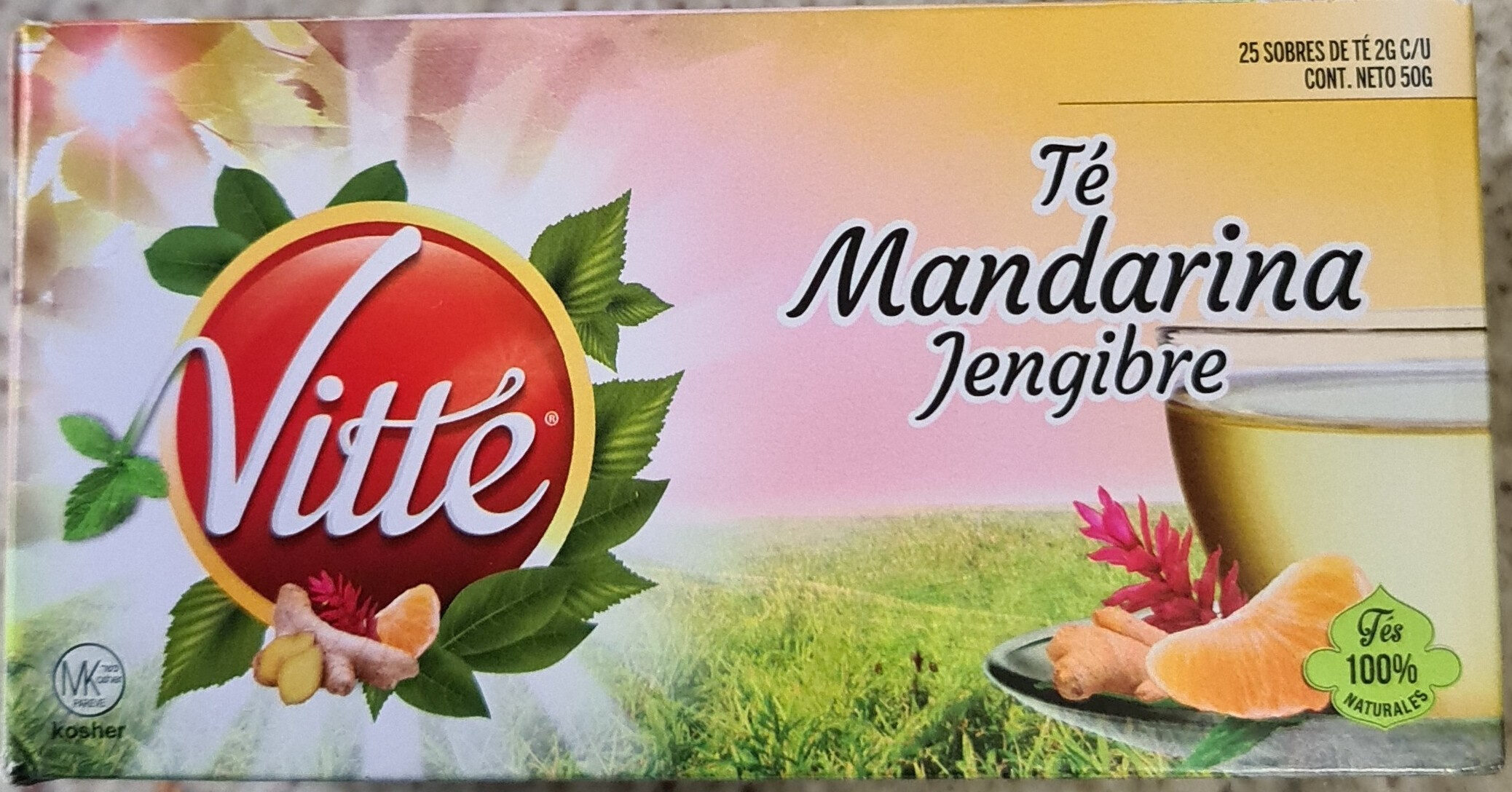 Té Mandarina Jengibre - Produkt - es
