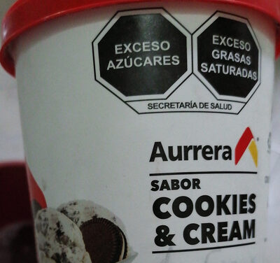 Helado Aurrera Sabor Cookies And Cream - Producto