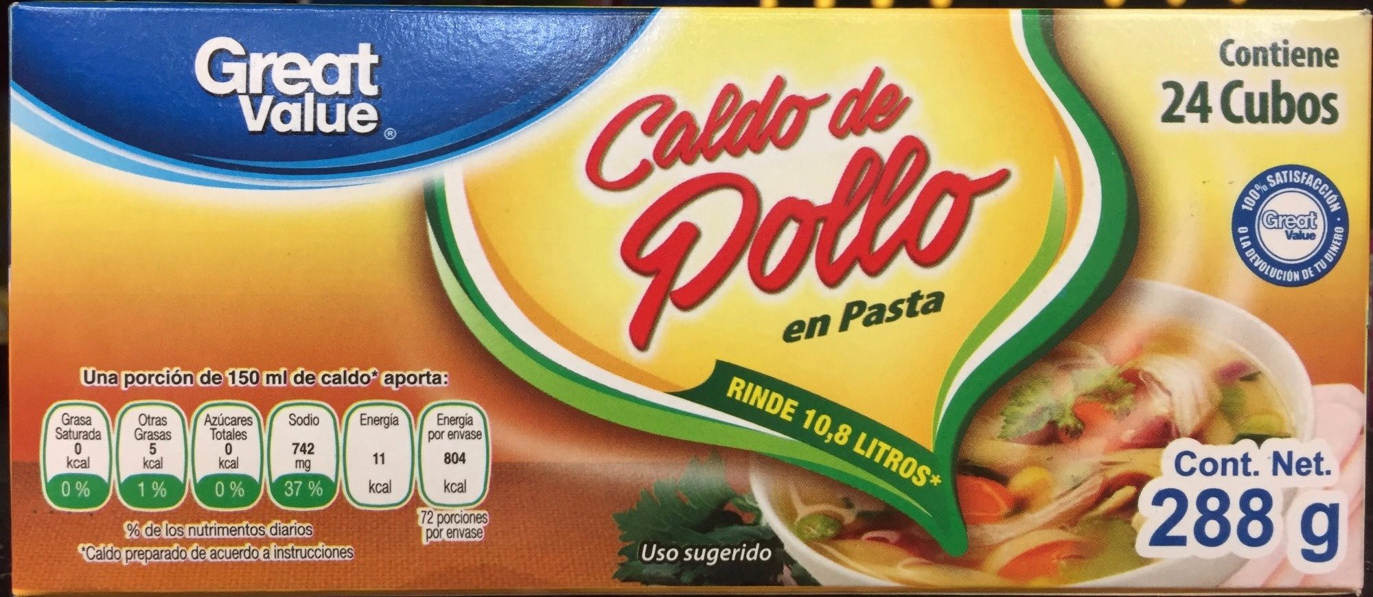 CALDO DE POLLO - Producto