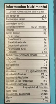 Cereale slim fit - Información nutricional