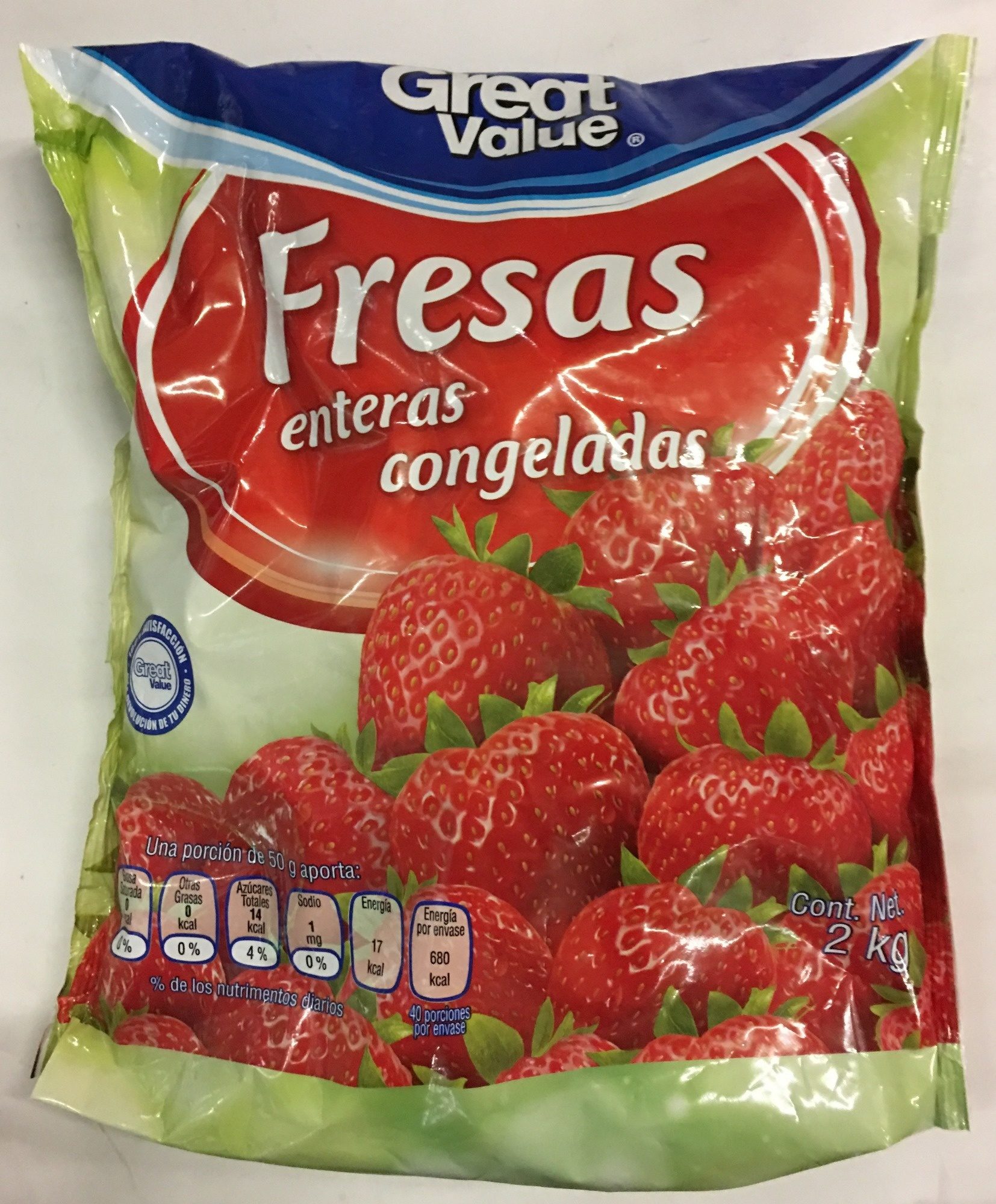 Fresas Enteras congeladas - Producto