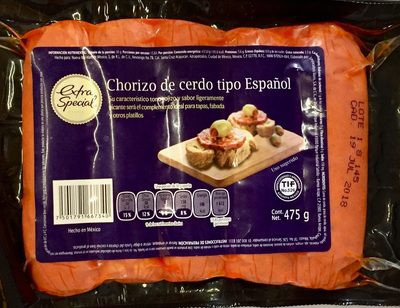 Chorizo de cerdo tipo español - Product - es