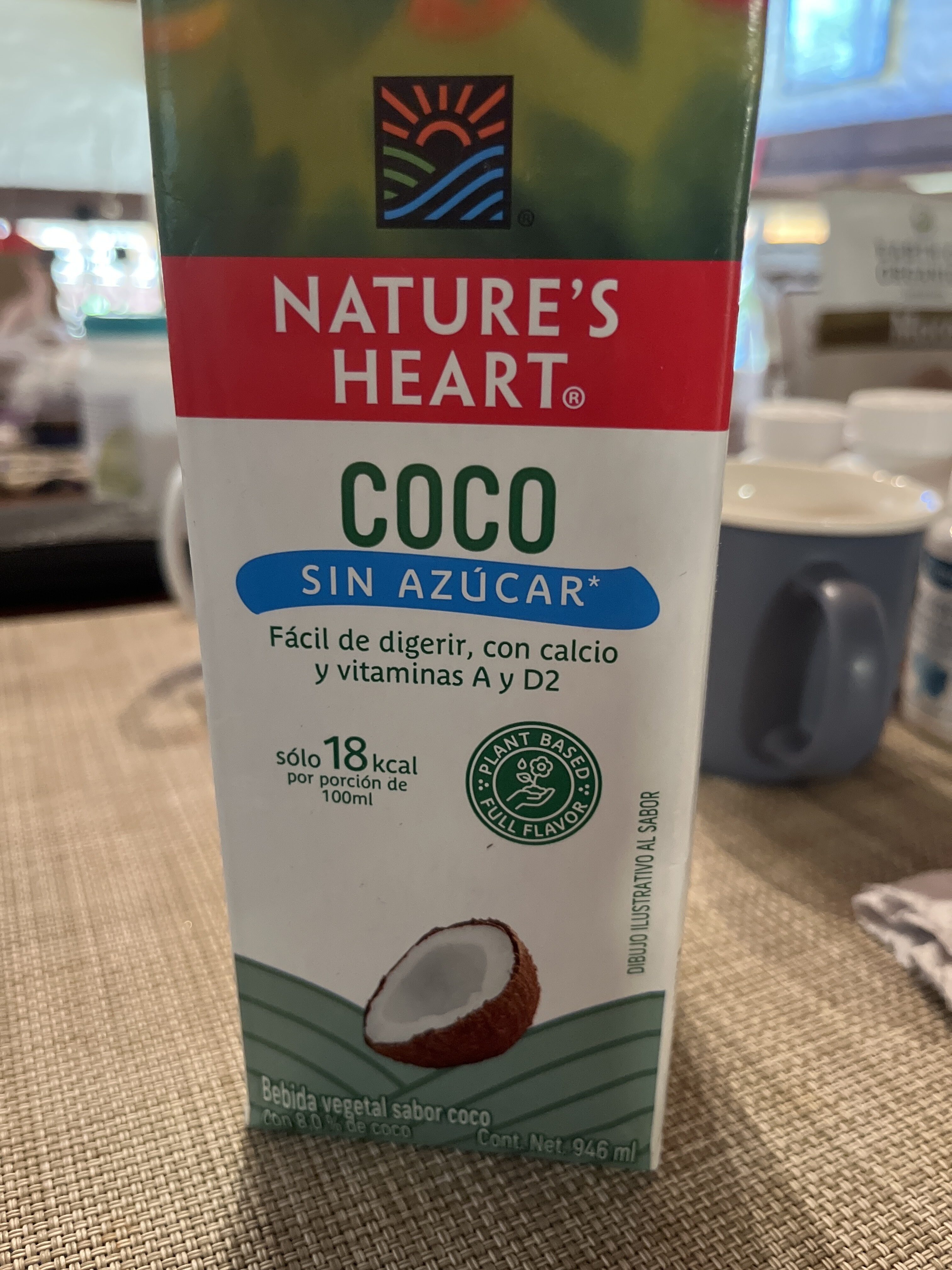 Coco Vainilla sin azúcar - Producto
