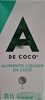 Alimento Líquido de Coco - Producto