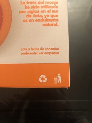 Super Life Fruta del Monje - Recycling instructions and/or packaging information - es