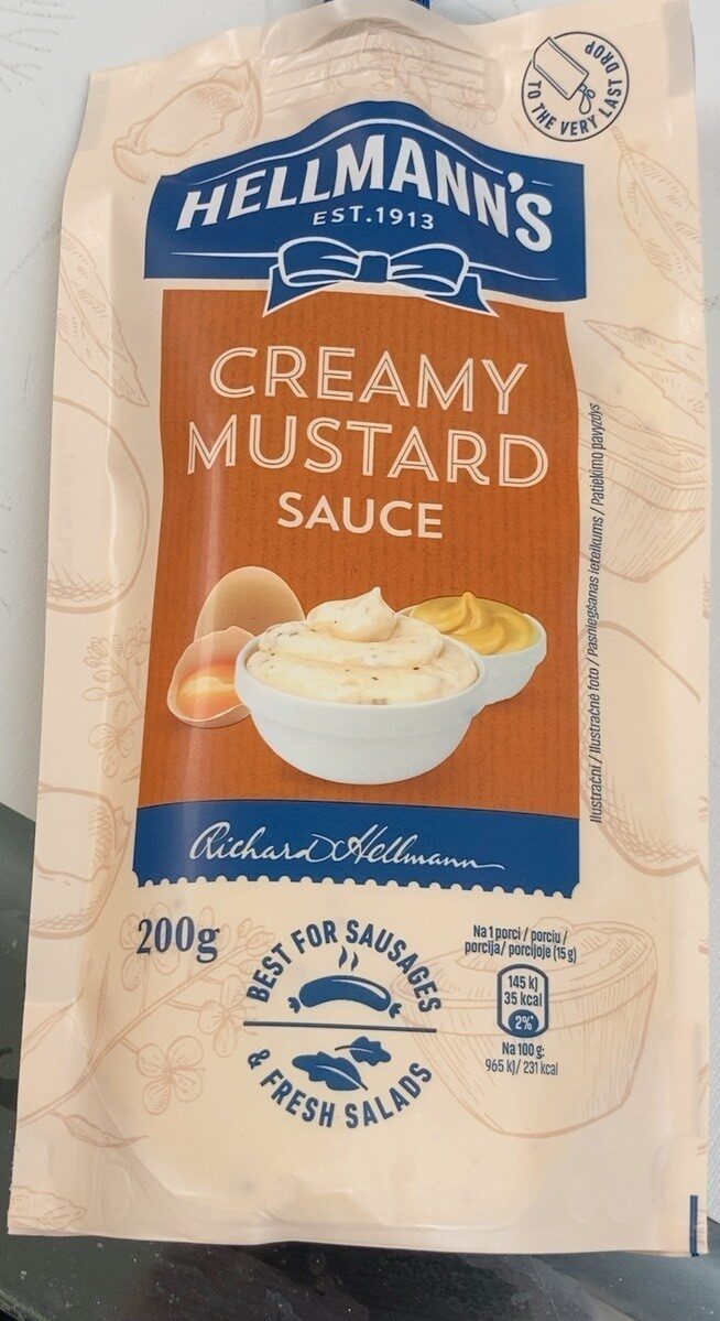 Creamy mustard - Product - fr
