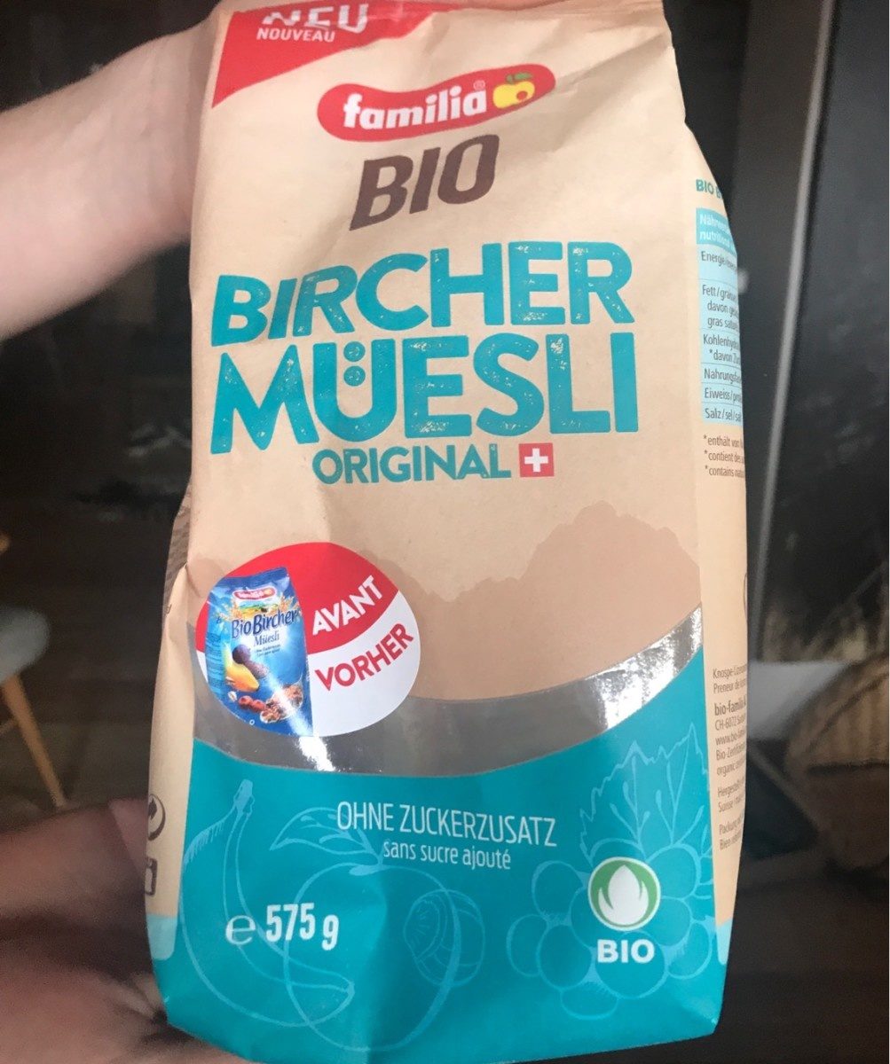 Bircher Muesli Original Bio - Product - de