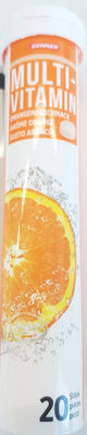 Multivitamin Brausetablette, Orange - Prodotto - en