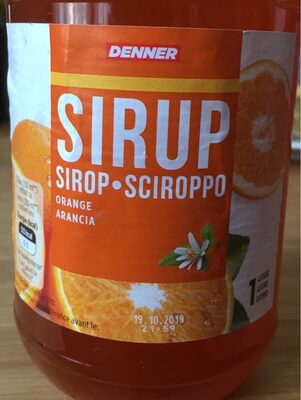 Sirup Sirop Sciroppo Orange - Prodotto - fr