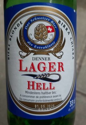 Bière blonde LAGER HELL - Produit