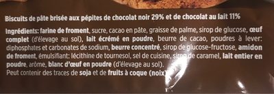 Chocolate Cookies - Zutaten - fr