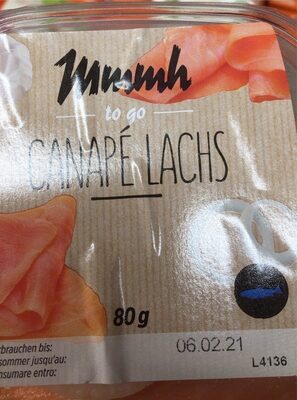 Canape lachs - Producte - fr