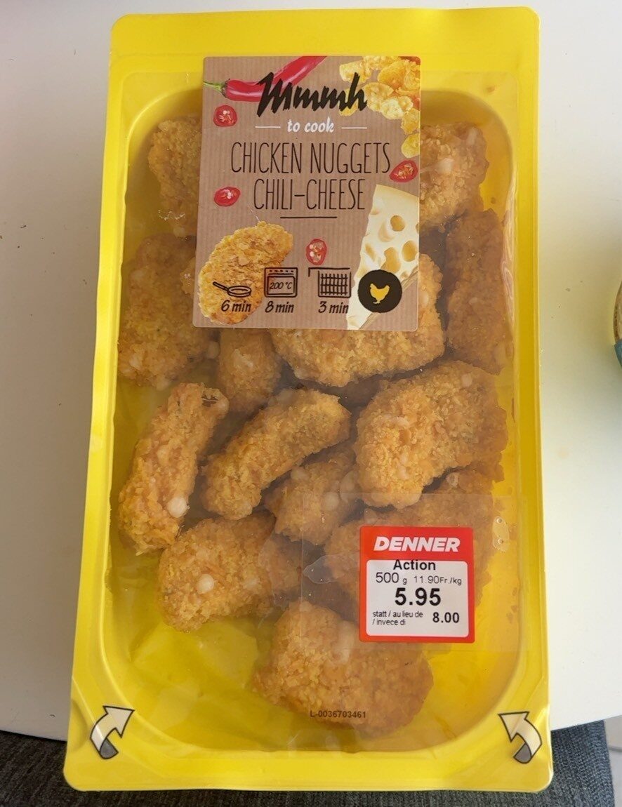 Chicken nuggets chili-cheese - Prodotto - en