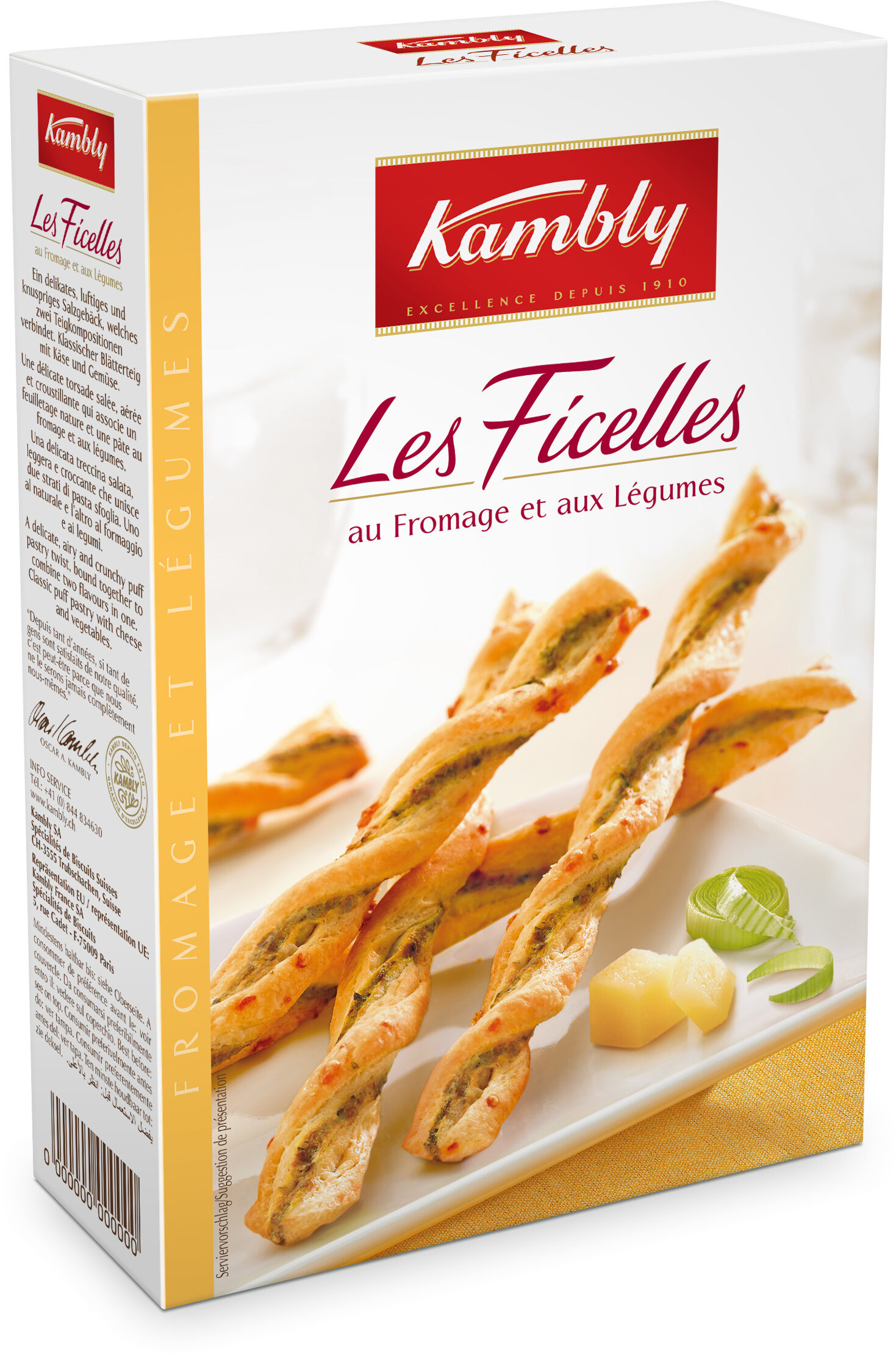 Ficelles Fromage & Légumes - Produit