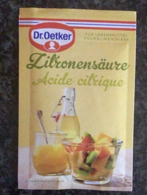Acide citrique - Product - fr