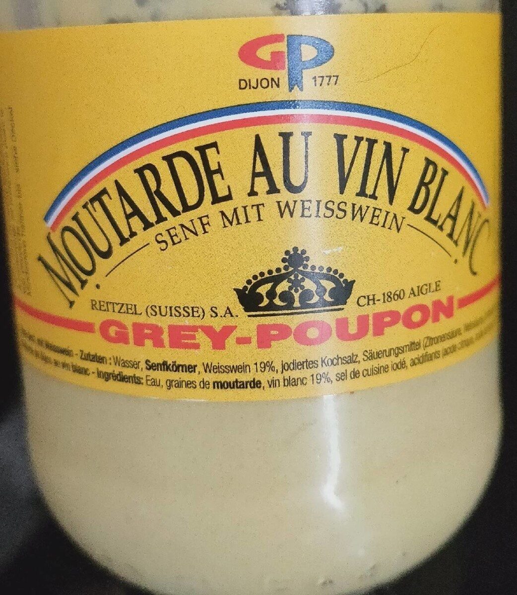Moutarde Au Vin Blanc - Prodotto - fr