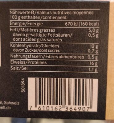 Premium Poulet Nuggets - Valori nutrizionali - fr