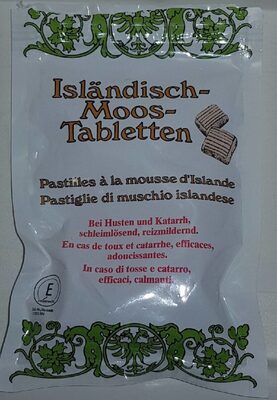 Pastilles à la mousse d'Islande - Produit