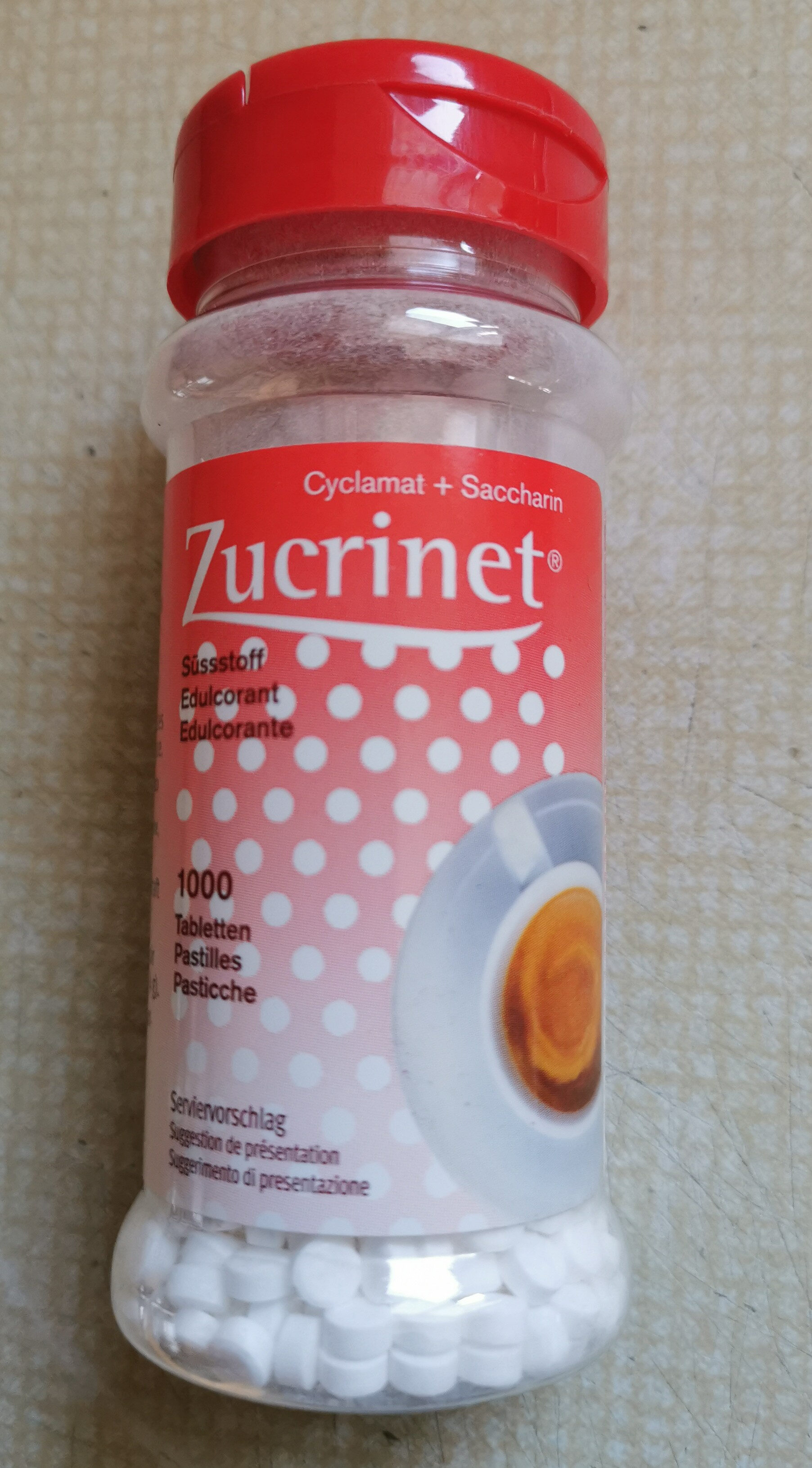 Zucrinet Süssstoff 1000 Tabletten - Produkt