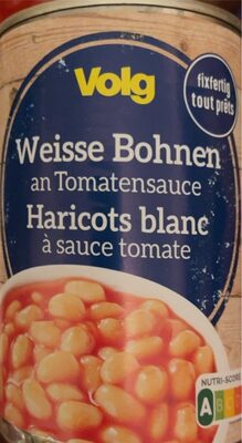 Weisse Bohnen mit Tomatensauce - Produit - en