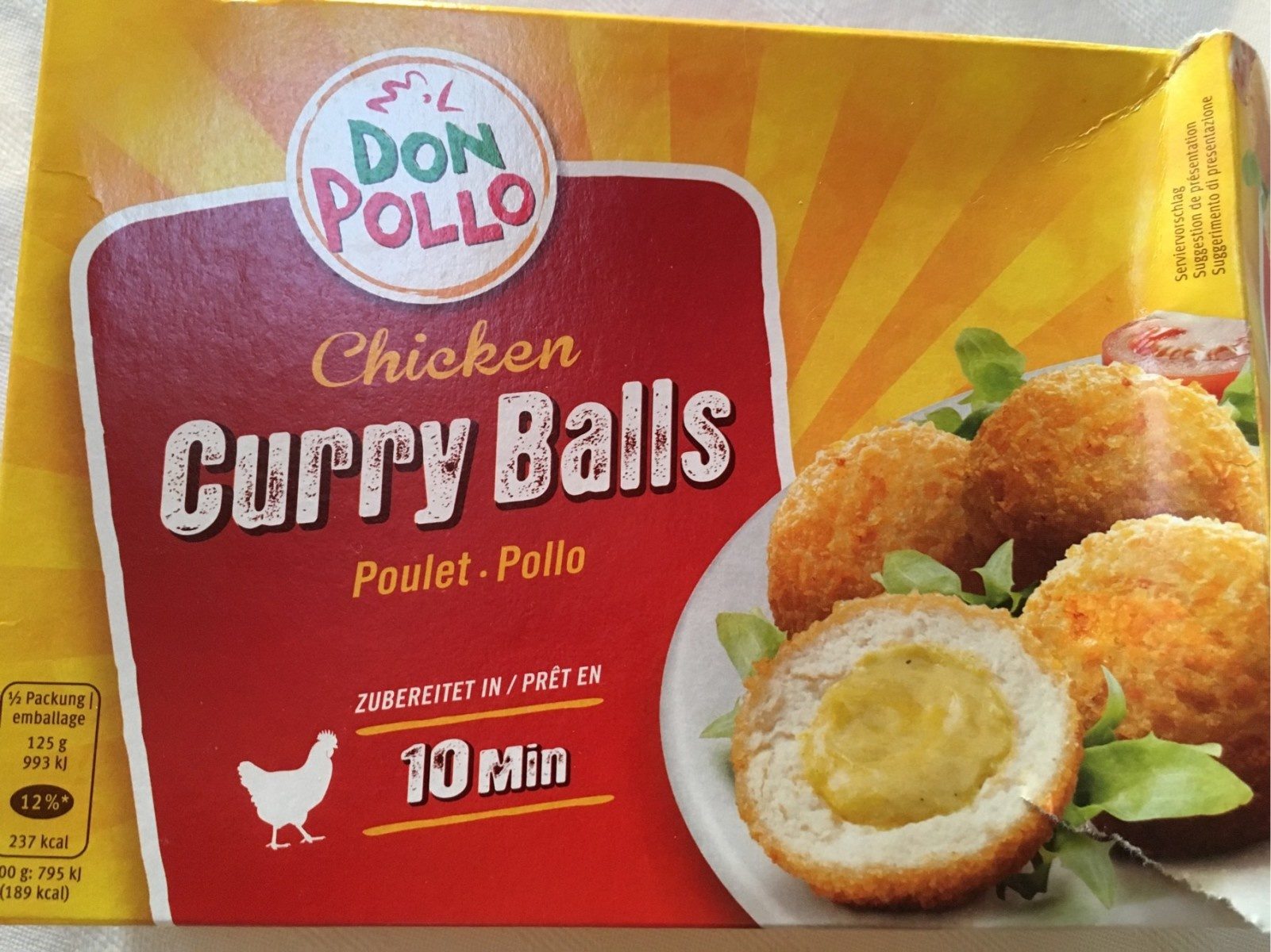 Chicken curry balls - Prodotto - fr
