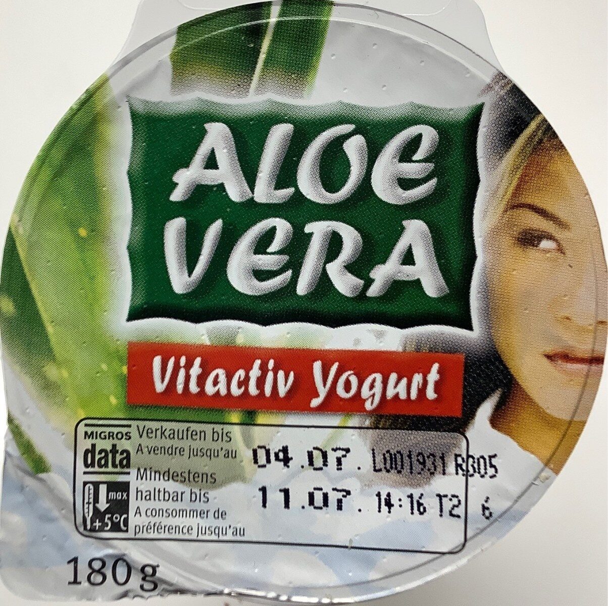 Aloe Vera Vitactiv Yogourt - Product - fr