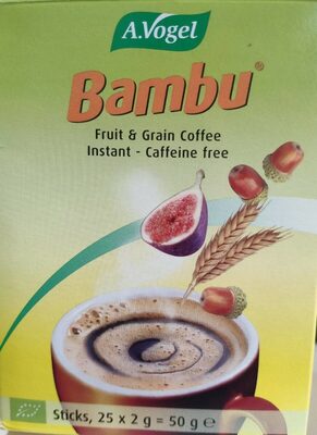 Bambu, fruit & grain coffee - Product - es