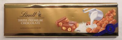 SWISS PREMIUM CHOCOLATE Alpenvollmilch Nuss - Produkt