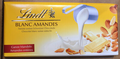 Blanc Amandes Chocolat blanc suisse extra fin - Prodotto - fr