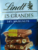 Lindt Les Grandes Milk Chocolate Bar 33% Milk Hazelnut - Product