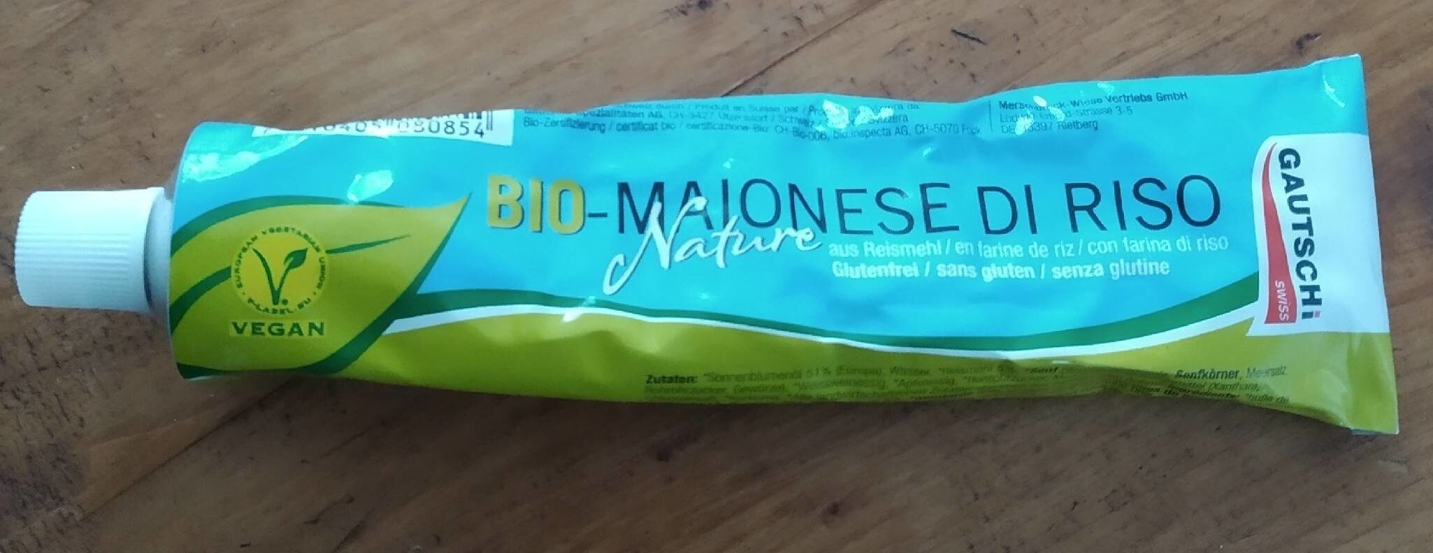 Bio maionese di riso nature - Produit