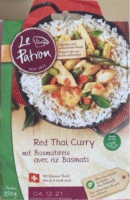 Red thai curry - Prodotto - fr
