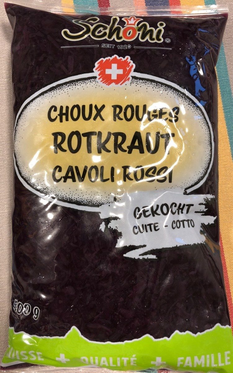Schöni Rotkraut gekocht - Produit