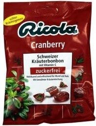 Ricola Cranberry zuckerfrei - Produkt - fr