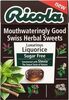 Mouthwateringly Good Swiss Herbal Sweets Luxurious Liquorice Sugar Free - Product