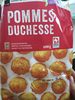 Pommes Duchesse, Kartoffel - نتاج
