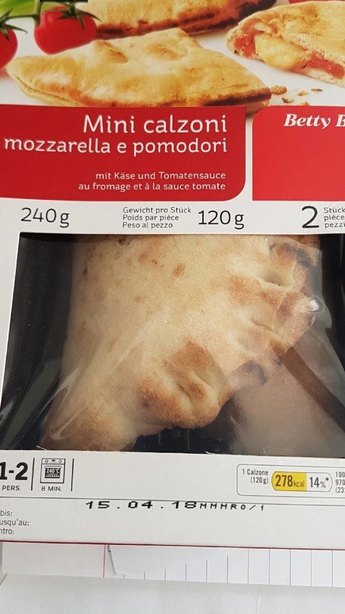 Mini calzoni mozzarella e pomodori - نتاج - fr