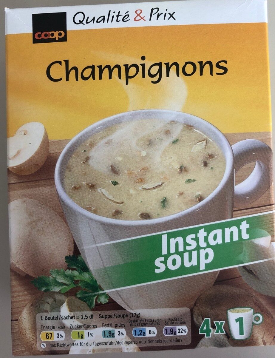 Instant Soupe Champignons - Prodotto - fr