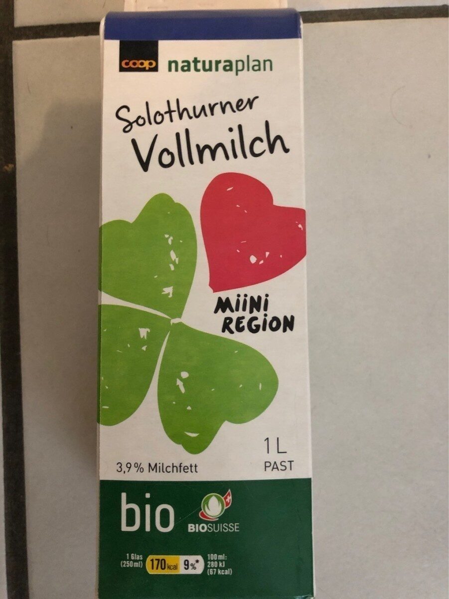 Solothurner Vollmilch - Produit