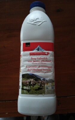 Lait entier de montagne de l'Oberland bernois - Prodotto - fr