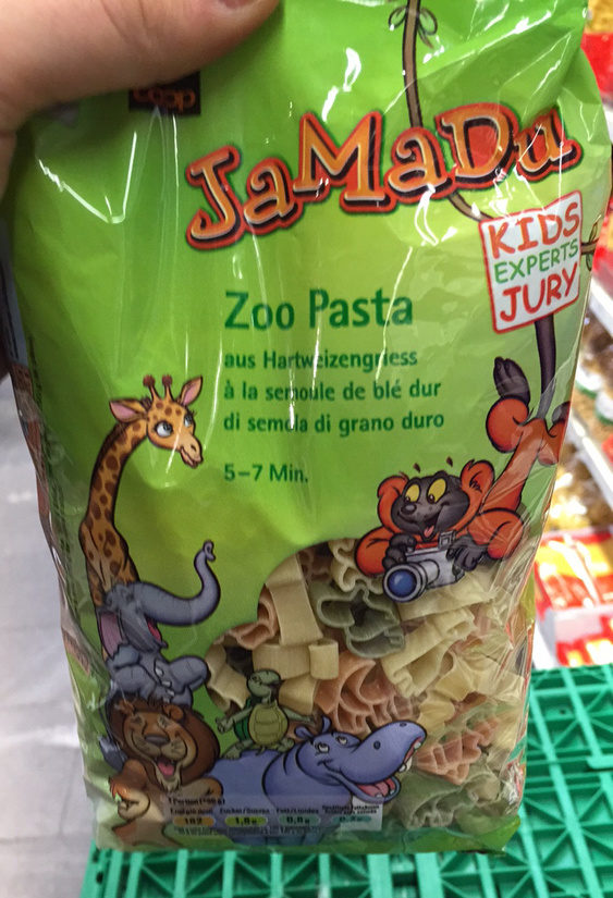 Zoo Pasta à la semoule de blé dur - Prodotto - fr