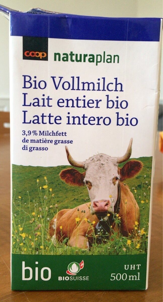 Vollmilch : 3.9% Milchfett - Produkt - fr