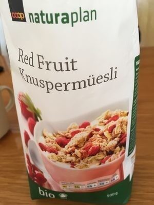 Muesli bio croustillant aux fruits rouges - Produit