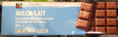 Chocolat au lait suisse - Produit