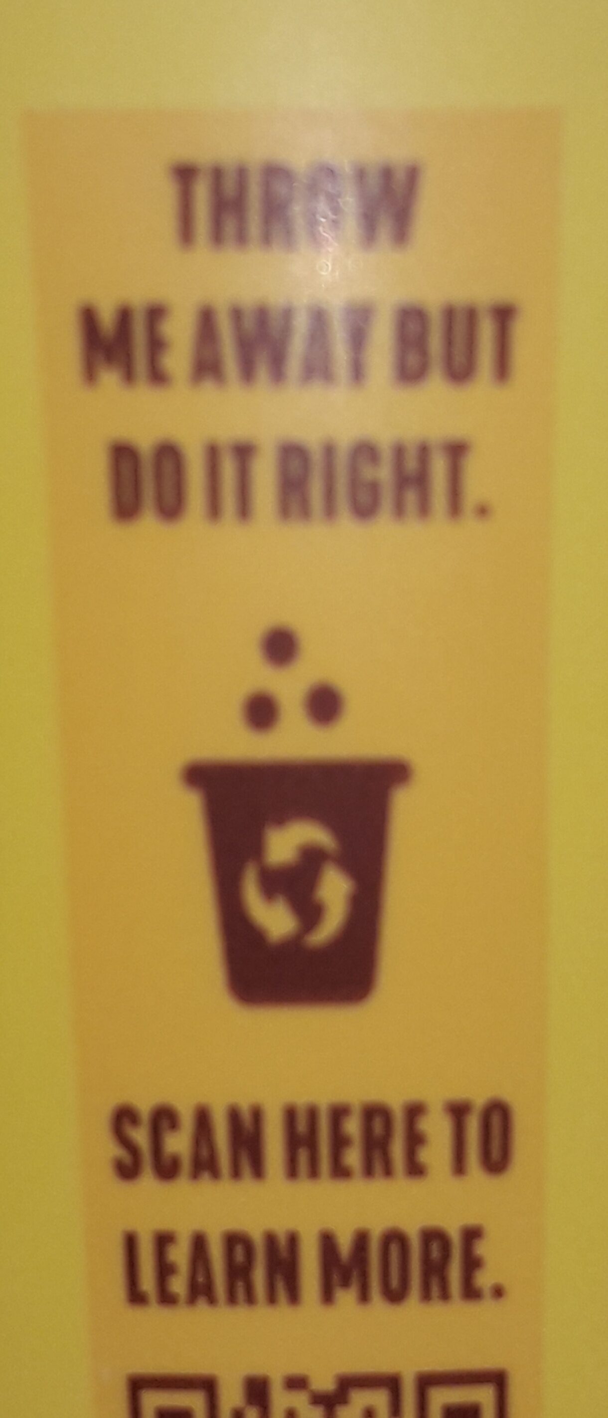 Caffè Latte Vanilla - Instruction de recyclage et/ou informations d'emballage - de