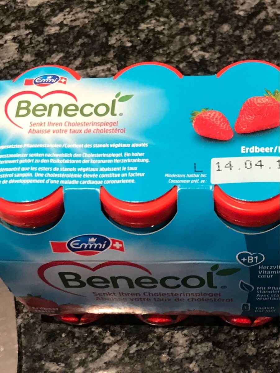 Benecol Erdbeere - Zutaten - fr
