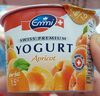 Swiss premium yogurt  apricot - Produit