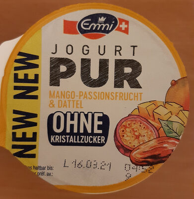 Jogurt Pur Mango-Passionsfrucht & Dattel - Prodotto - fr