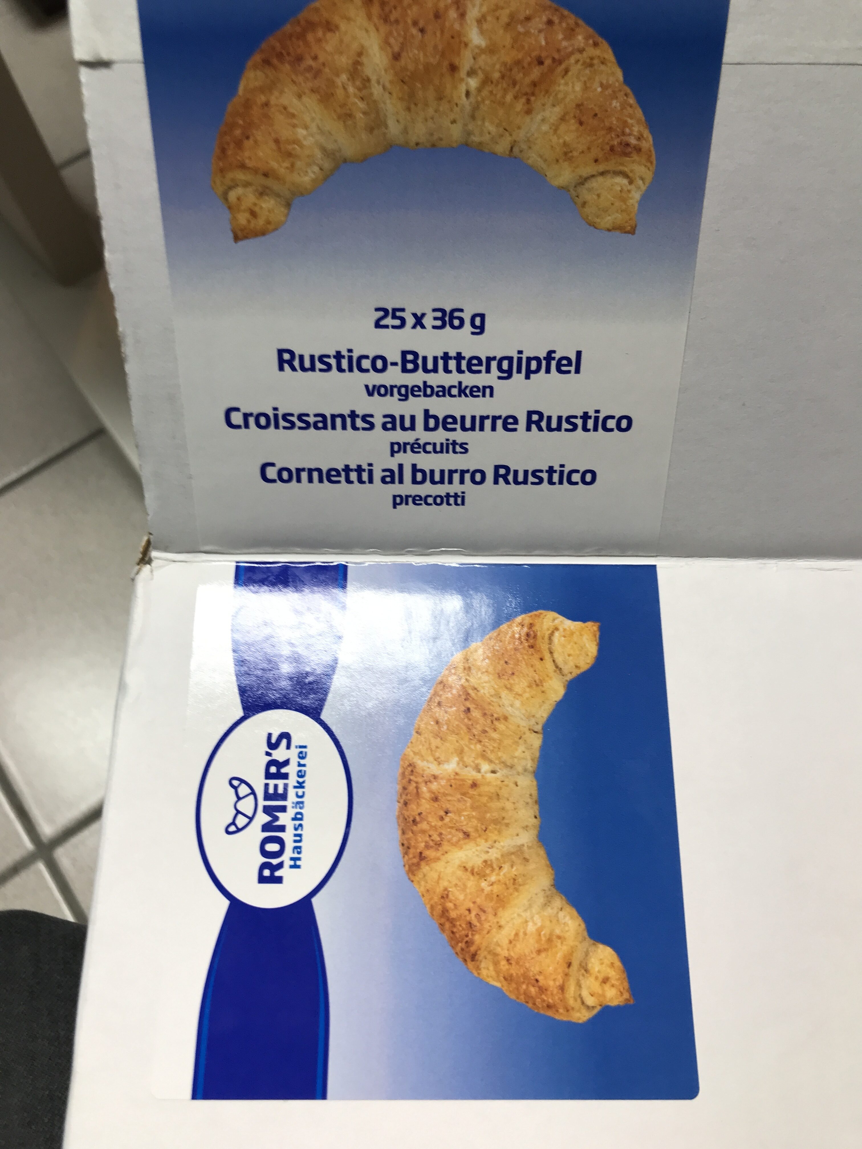 Rustico-Buttergipfel 36g - Prodotto - en