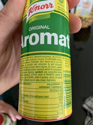 Aromat - Valori nutrizionali - fr